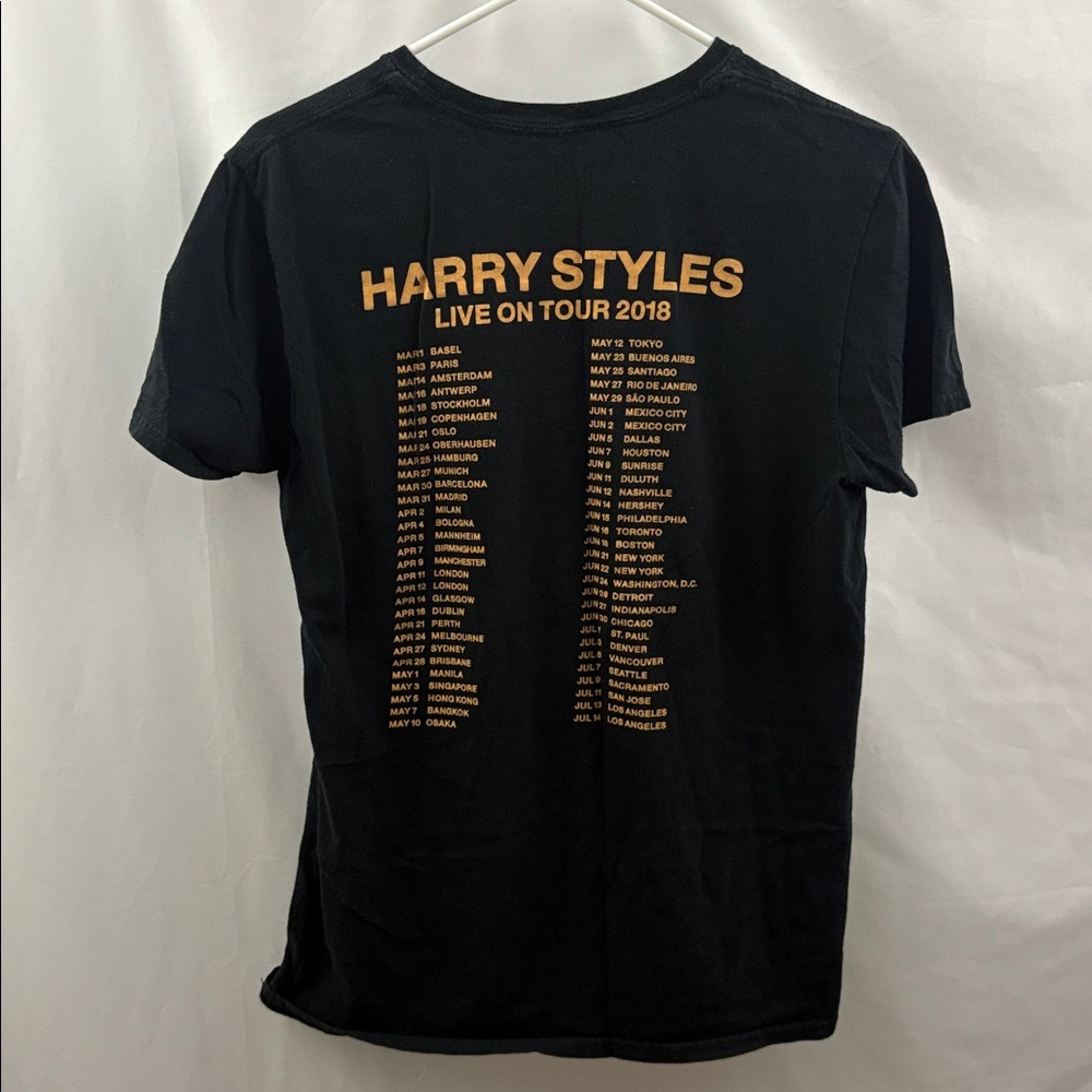 Harry Styles Live On Tour 2018 Concert Merch T Shirt Medium - Picture 6 of 7